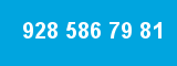 928 586 79 81